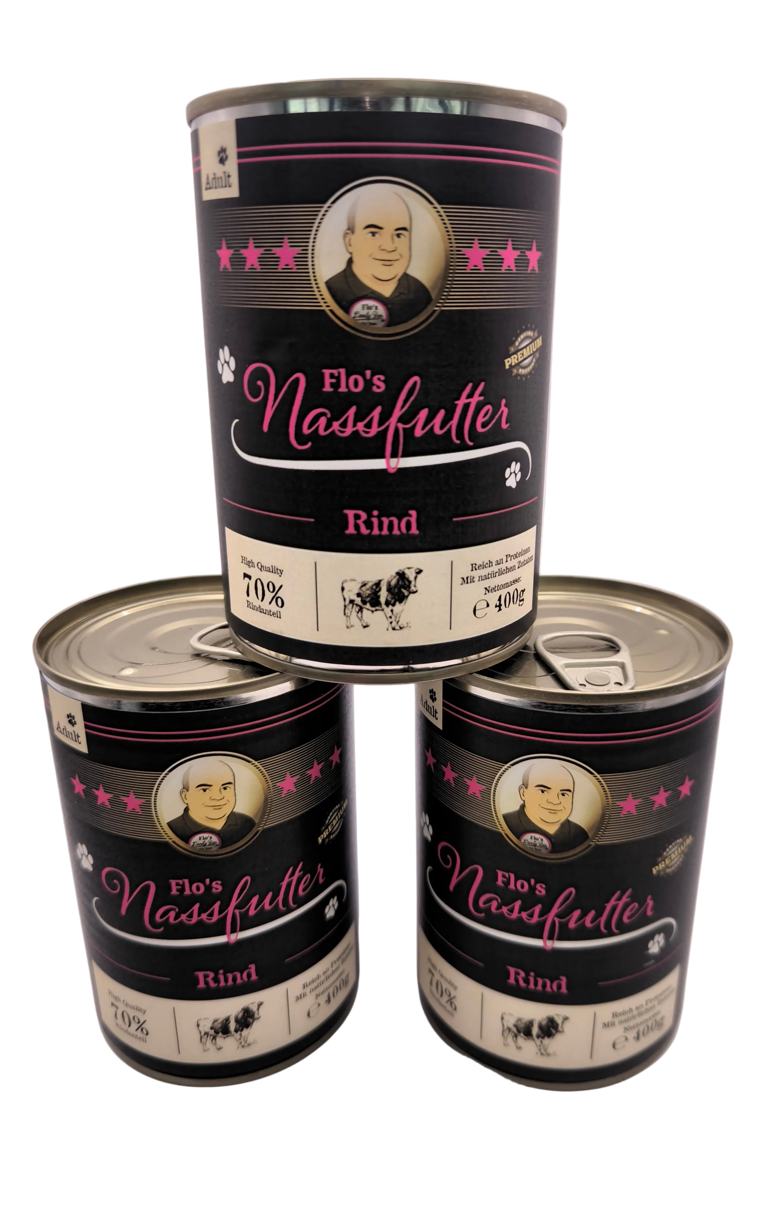 Flo`s Nassfutter Rind